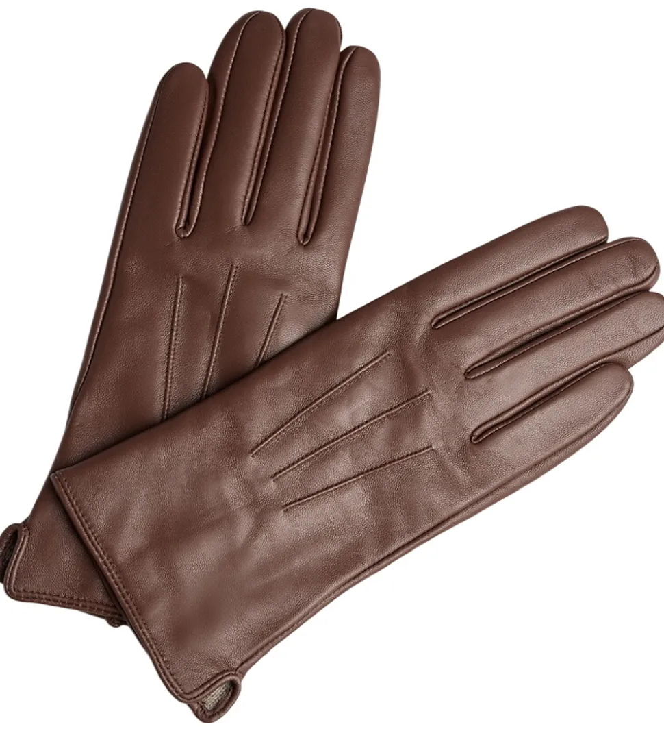 Markberg Handsker - Læder/Uld - CariannaMBG - Brandy