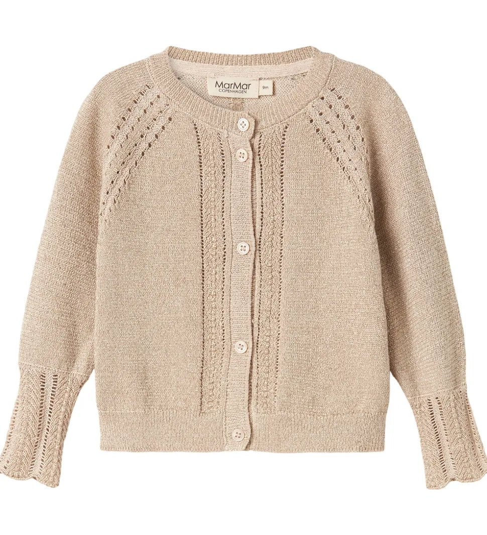 MarMar Cardigan - Tillie B - Gold Glitter