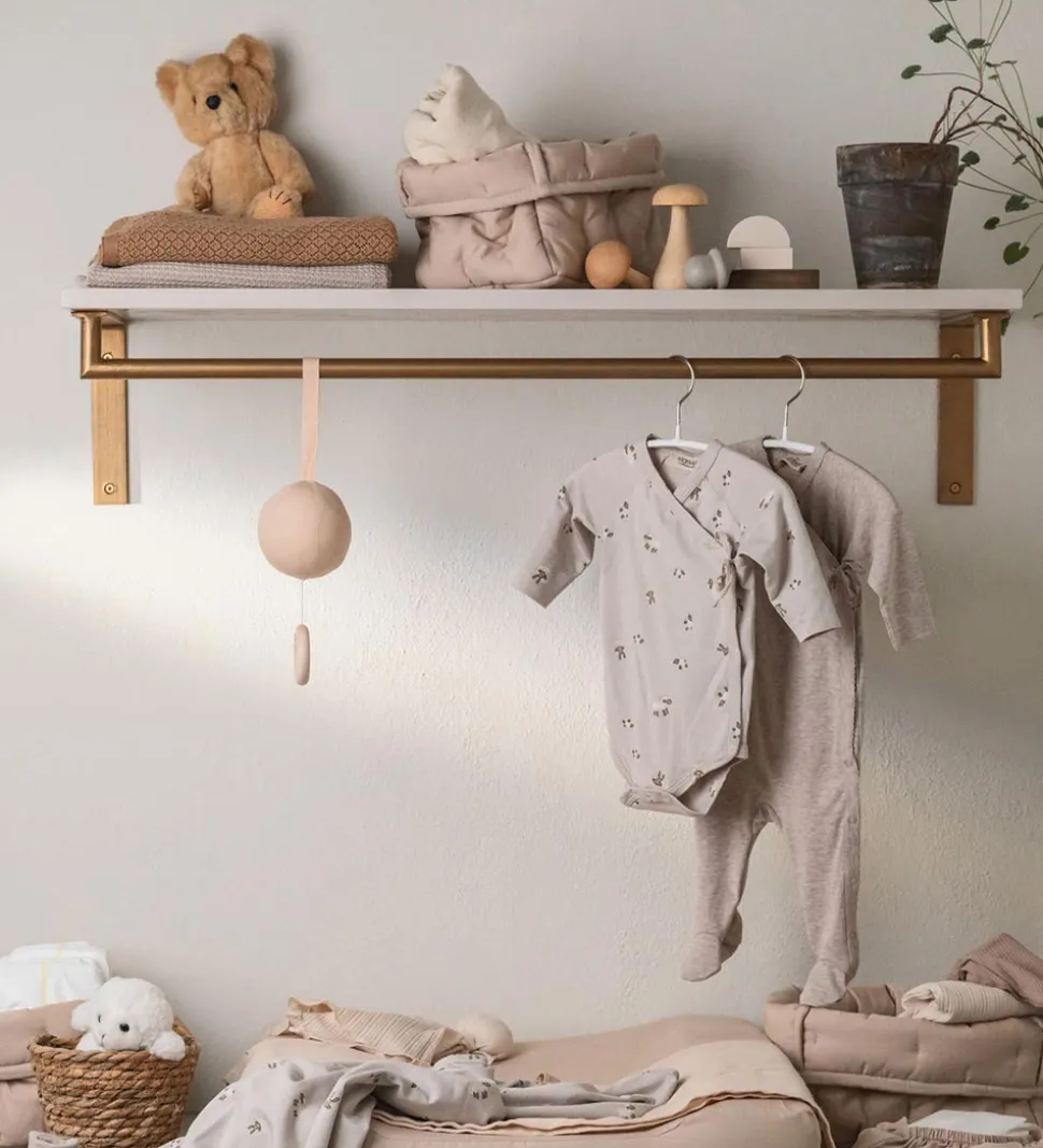 MarMar Opbevaringskurve - 2-pak - 25x17/20x15 cm - Beige rose