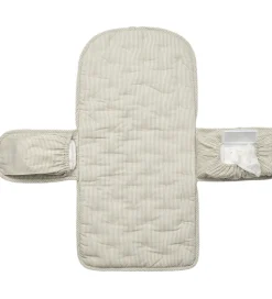 MarMar Pusleunderlag - Blue Stone Stripe