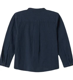 MarMar Skjorte - Torben - Dark Blue Stripe