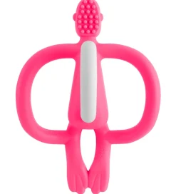 Matchstick Monkey Bidering - Monkey Teething - Pink