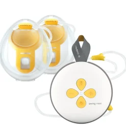 Medela Elektrisk Brystpumpe - Håndfri - Dobbelt - Swing Maxi