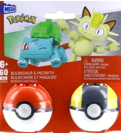 MEGA Pokémon - 60 Dele - Bulbasaur & Meowth