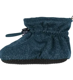 Melton Futter - Glitter - Marine