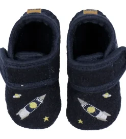 Melton Hjemmesko - Uld - Marine