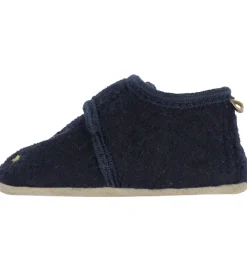Melton Hjemmesko - Uld - Marine