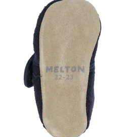 Melton Hjemmesko - Uld - Marine