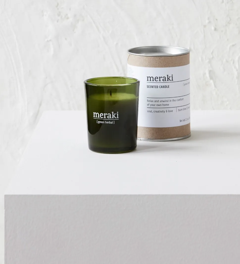 Meraki Duftlys - 60 g - Green Herbal