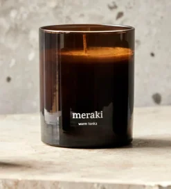 Meraki Duftlys - 200g - Dark Wood