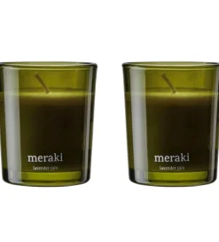 Meraki Duftlys - 2-pak - 2x60g - Oud Leaf