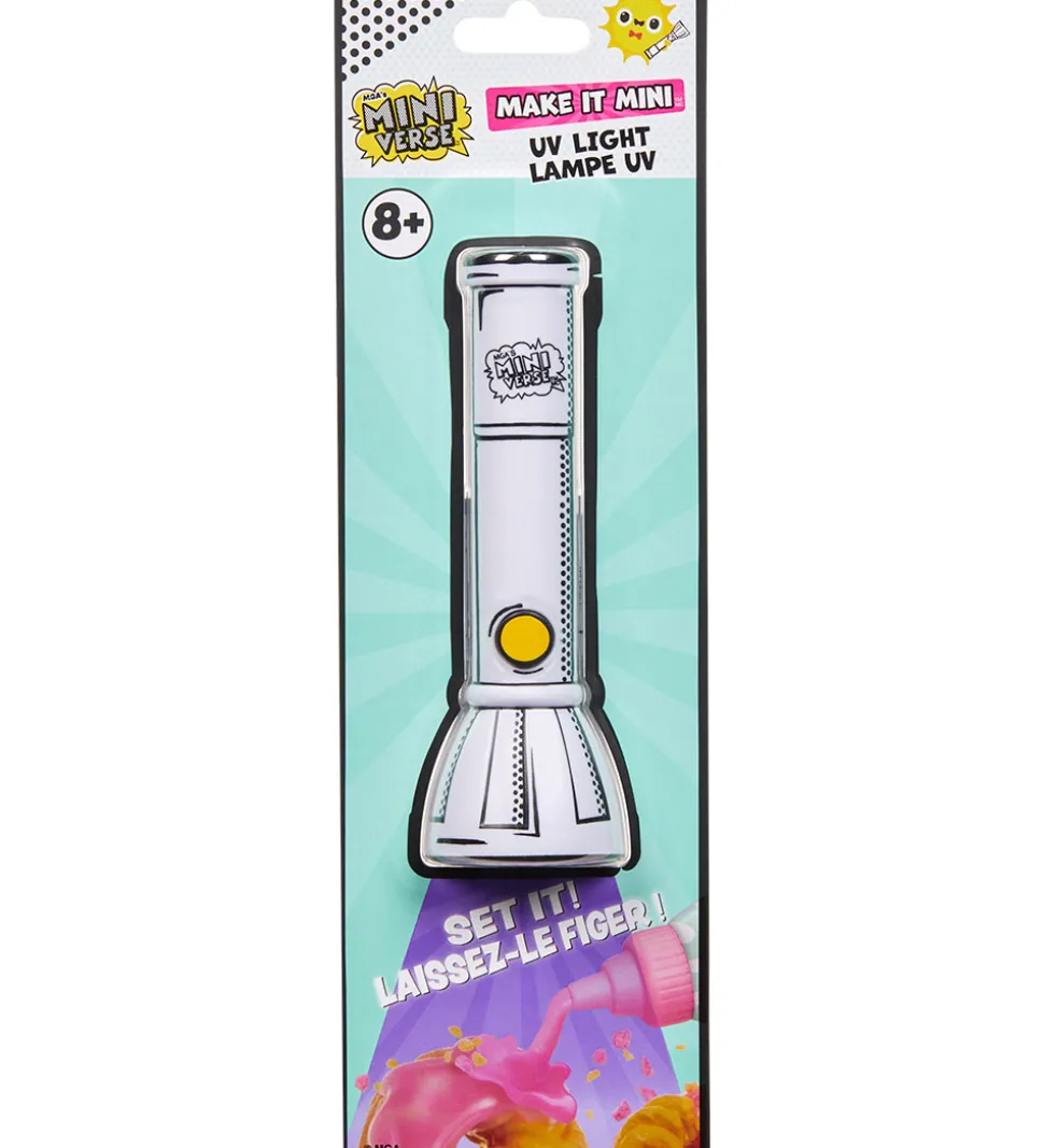 MGA's Miniverse UV-Lampe - 12 cm - Hvid