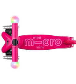 Micro Løbehjul - Mini2grow Deluxe Magic LED - Pink