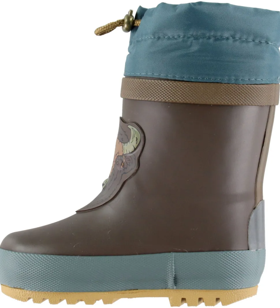 Mikk-Line Gummistøvler m. For - 3D Dyrmotiv - Demitasse