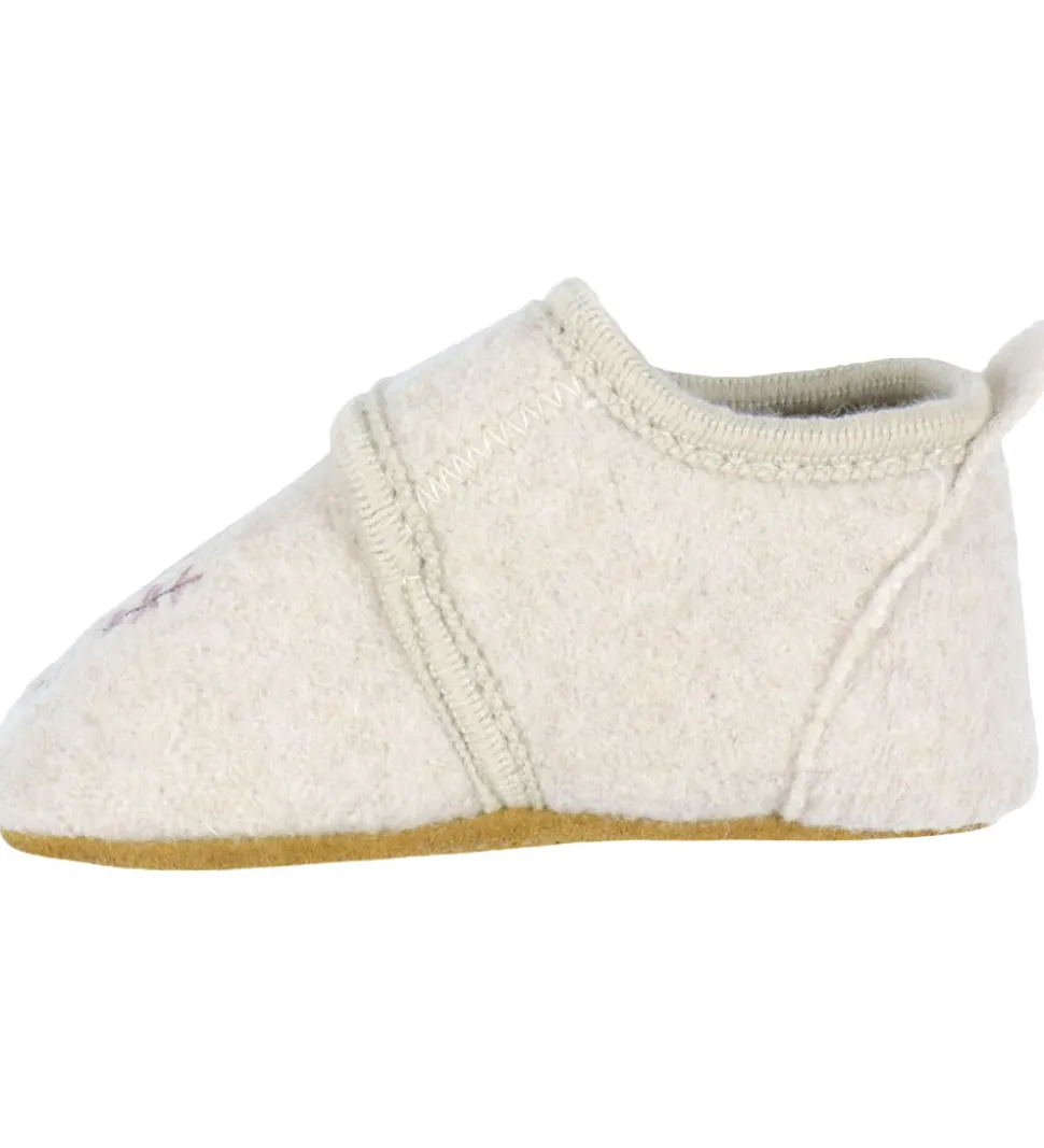 Mikk-Line Hjemmesko - Prewalker Uld - Off White