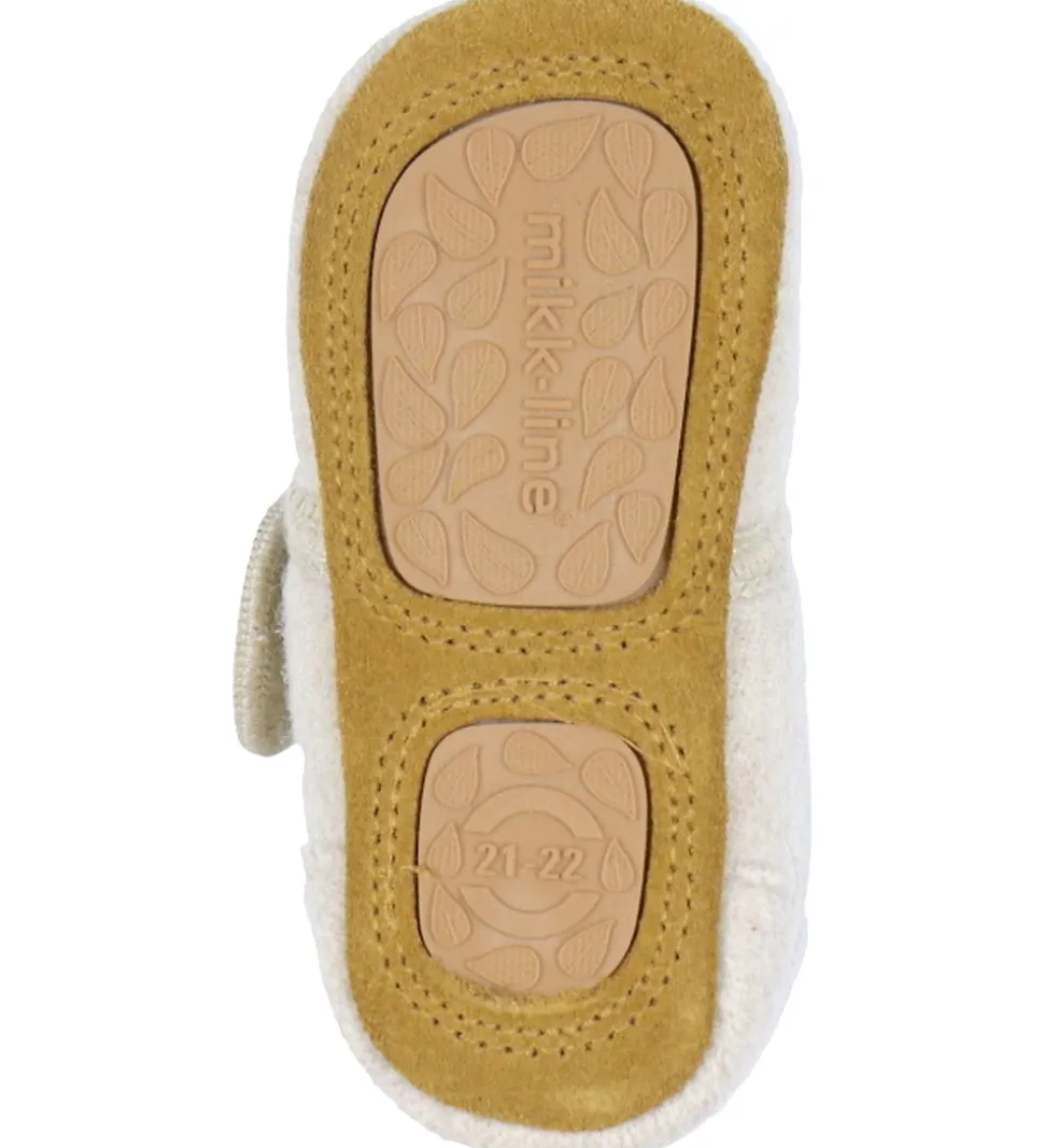 Mikk-Line Hjemmesko - Prewalker Uld - Off White