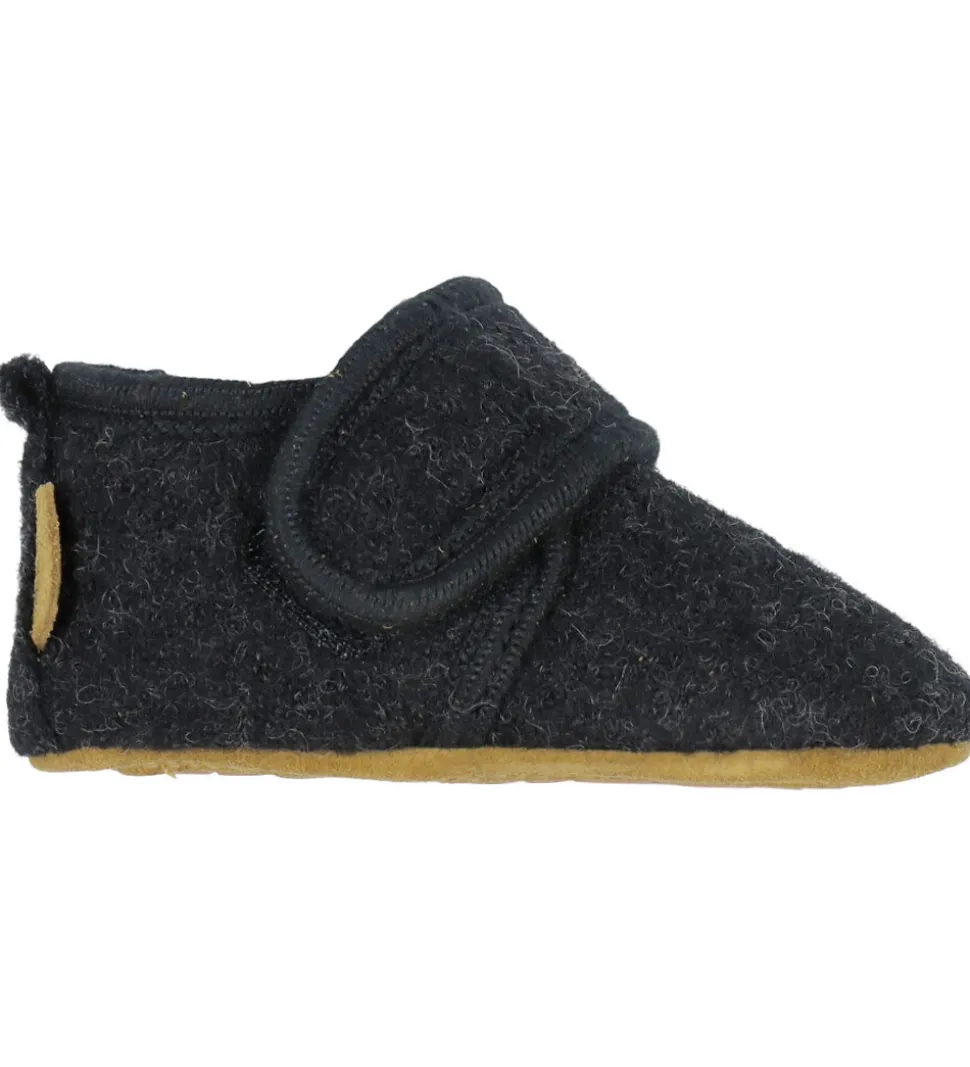 Mikk-Line Hjemmesko - Prewalker Uld - Anthracite Melange