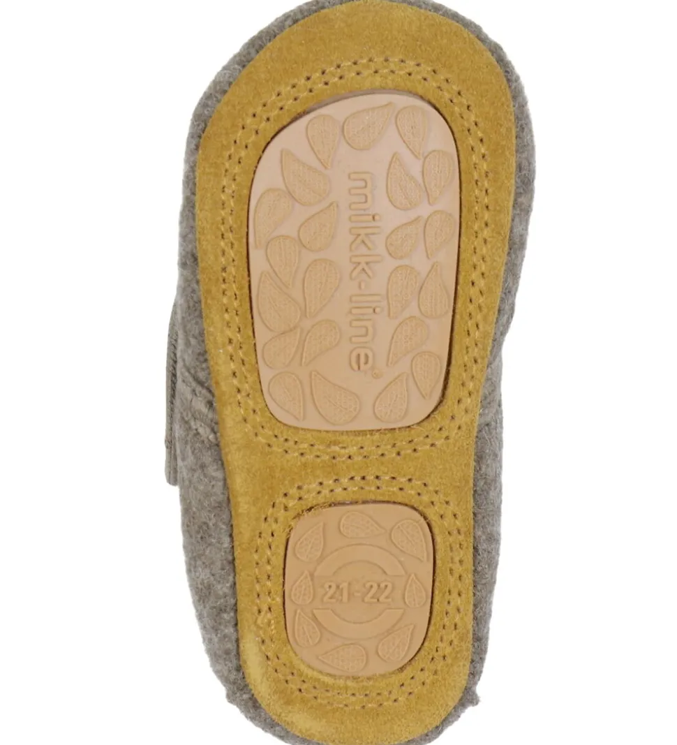 Mikk-Line Hjemmesko - Prewalker Uld - Melange Denver