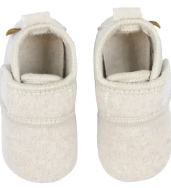 Mikk-Line Hjemmesko - Prewalker Uld - Off White