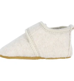 Mikk-Line Hjemmesko - Prewalker Uld - Off White