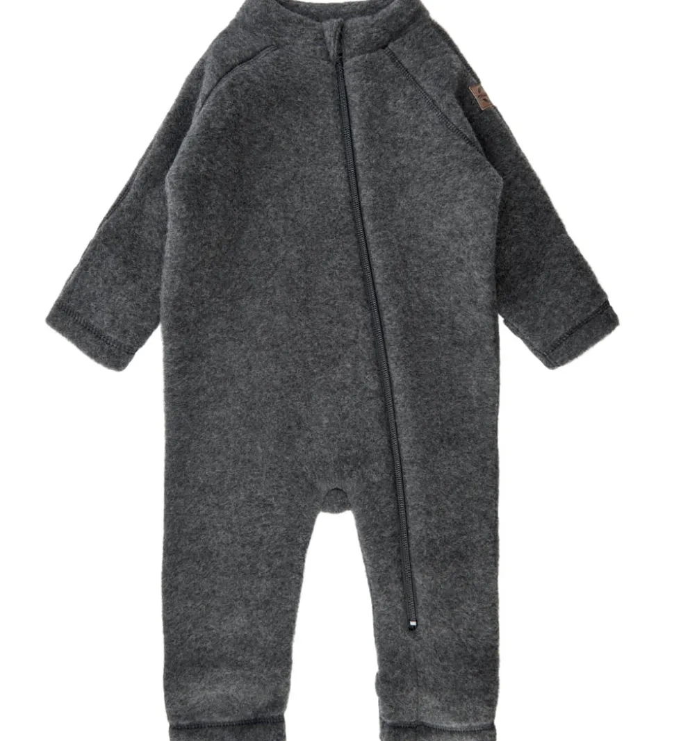 Mikk-Line Køredragt - Uld - Koksgråmeleret