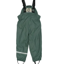 Mikk-Line Regntøj m. Fleece/Seler - PU - 3i1 - Balsam Green