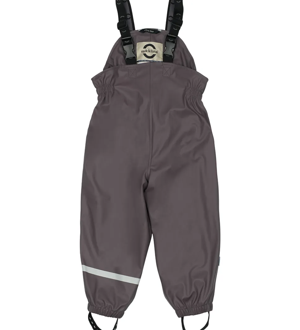 Mikk-Line Regntøj m. Fleece/Seler - PU - 3i1 - Sparrow