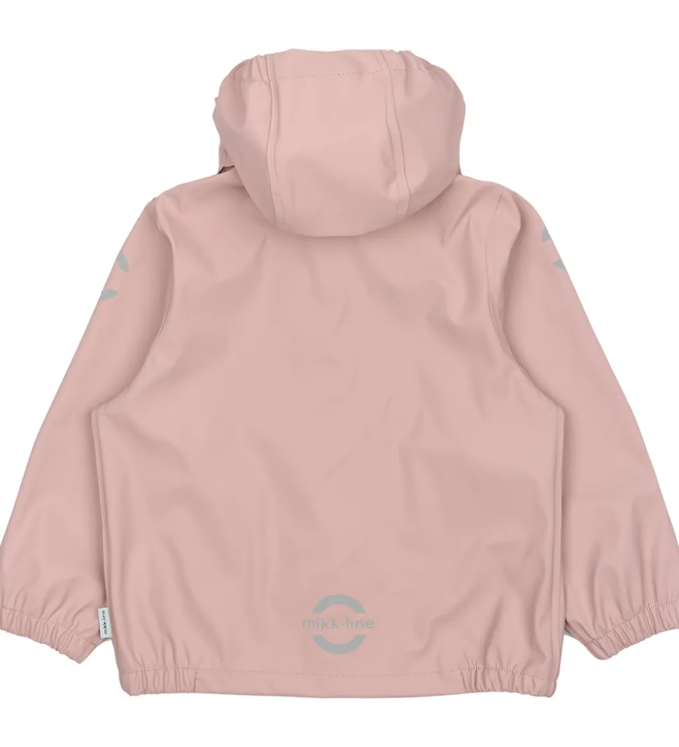 Mikk-Line Regntøj m. Seler - PU - Woodrose
