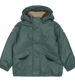 Mikk-Line Regntøj m. Termo/Seler - PU - Balsam Green m. Tyr