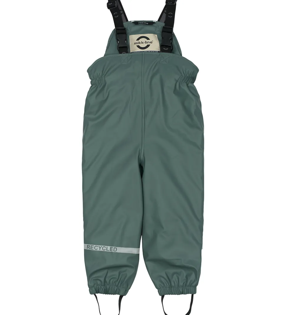 Mikk-Line Regntøj m. Termo/Seler - PU - Balsam Green m. Tyr