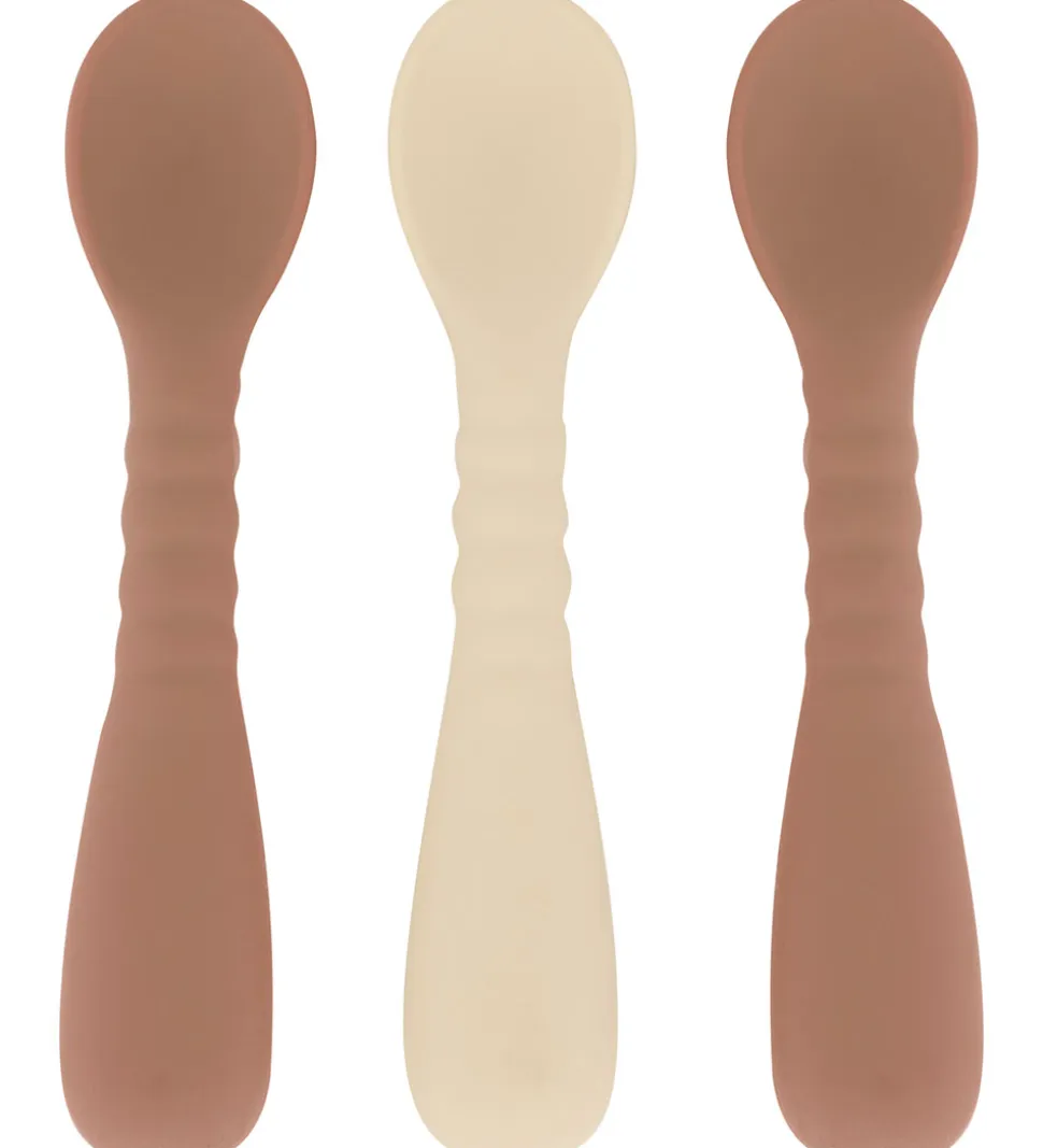 Mikk-Line Skeer - 3-pak - Silikone - Brown Sugar/White Swan