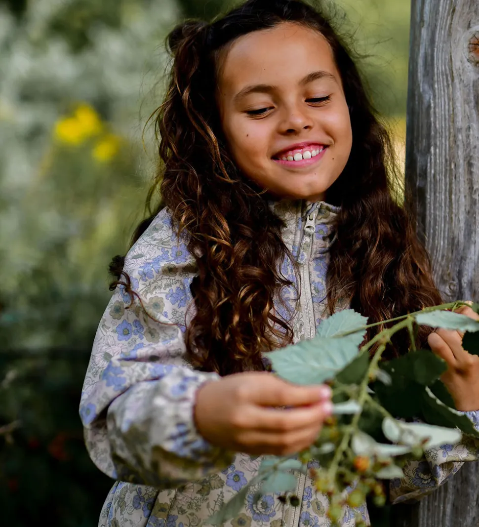 Mikk-Line Softshelljakke m. Fleece - Recycled - Doeskin m. Bloms