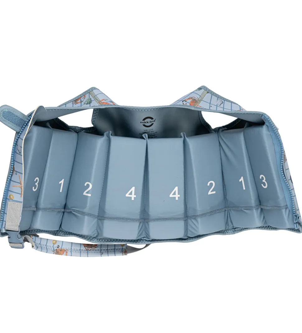 Mikk-Line Svømmevest - Faded Denim