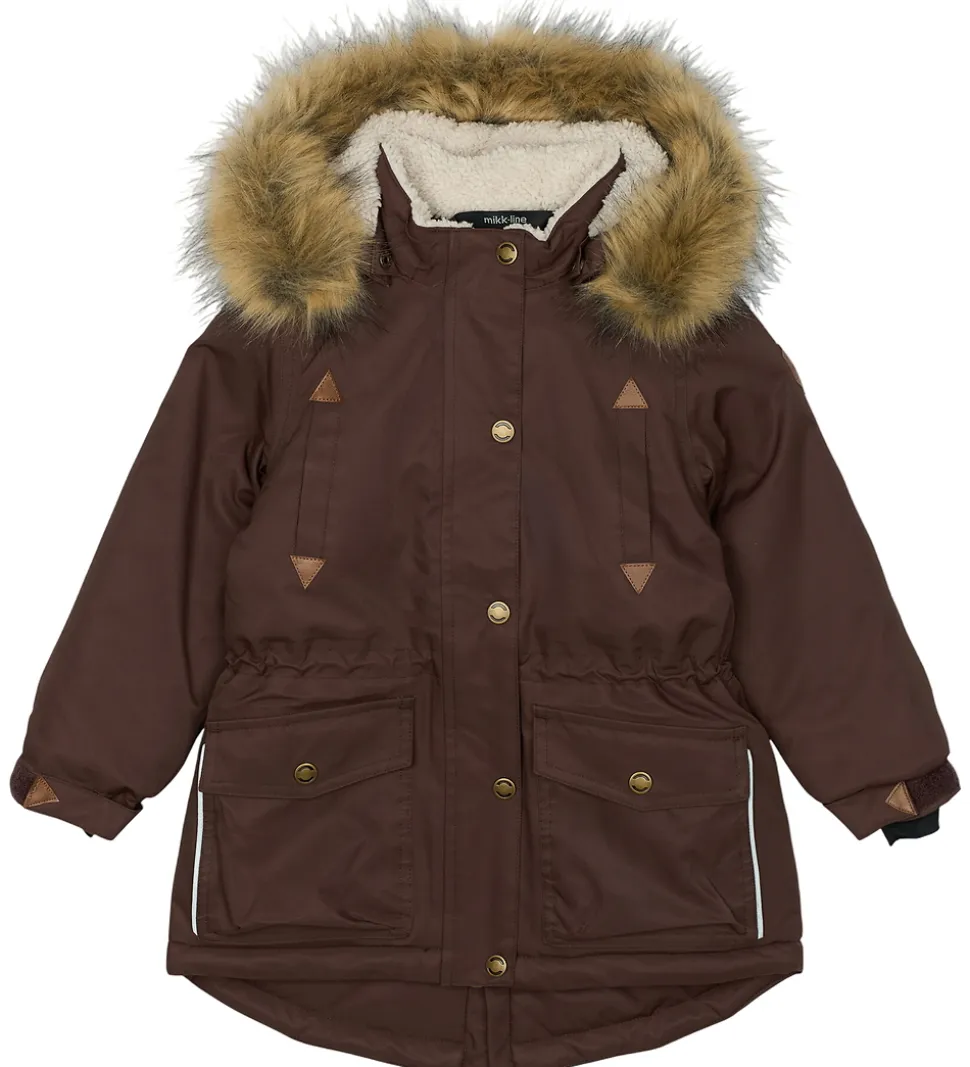 Mikk-Line Vinterjakke - Parka - French Roast