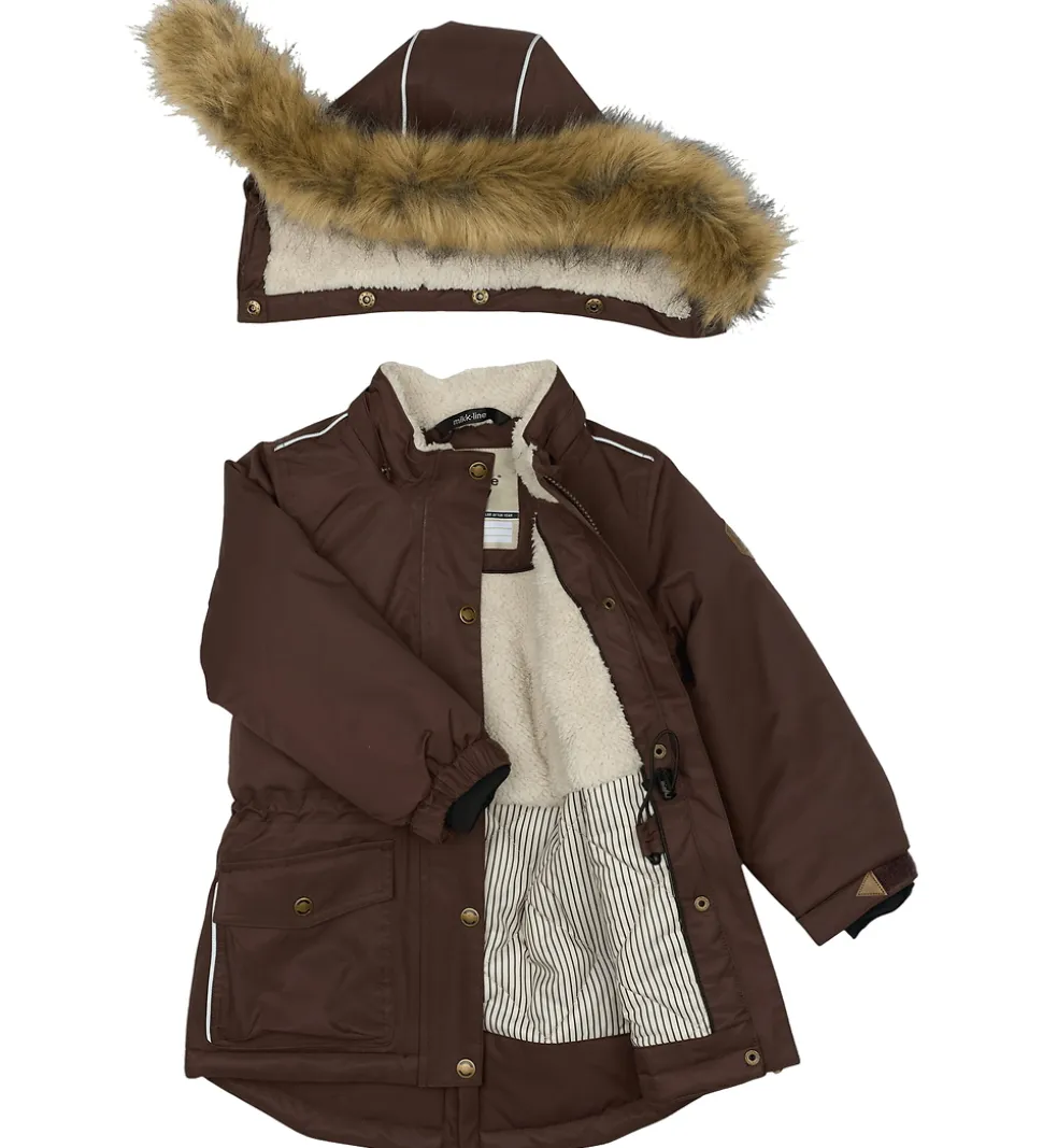 Mikk-Line Vinterjakke - Parka - French Roast