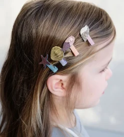 Mimi & Lula Hårclips - 8-pak - 3 cm - Mermaid Sealife