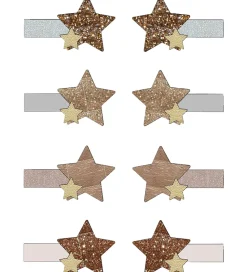 Mimi & Lula Hårclips - 8-pak - Mini Starry Shimmer