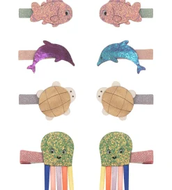 Mimi & Lula Hårclips - 8-pak - 3 cm - Sealife