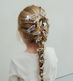 Mimi & Lula Hårelastikker - 8-pak - Mini Unicorn Celeste