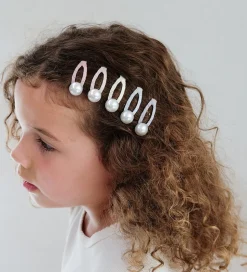 Mimi & Lula Hårspænder - 5-pak - 4 cm - Mini Pearly Enchanted