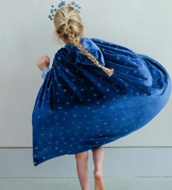 Mimi & Lula Kappe m. Hætte - Blå Isdronning