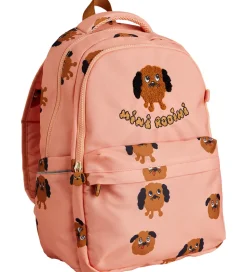 Mini Rodini Skoletaske - Doggies - Pink