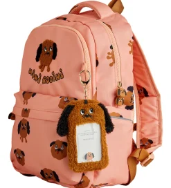 Mini Rodini Skoletaske - Doggies - Pink