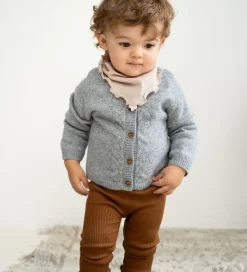 Minimalisma Cardigan - Inka - Uld- Gråmeleret