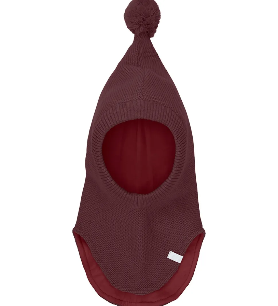 Minymo Elefanthue - 2-lag - Uld/Polyakryl - Catawba Grape