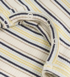 Minymo Sommerdragt - Rib - Pristine