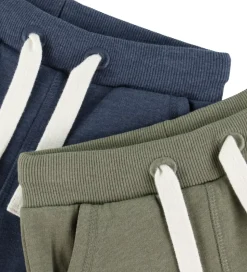 Minymo Sweatpants - 2-pak - Vetiver