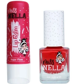 Miss Nella Læbepomade og Neglelak - Duo nr. 2