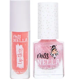 Miss Nella Lip Gloss & Neglelak - Pink Secret