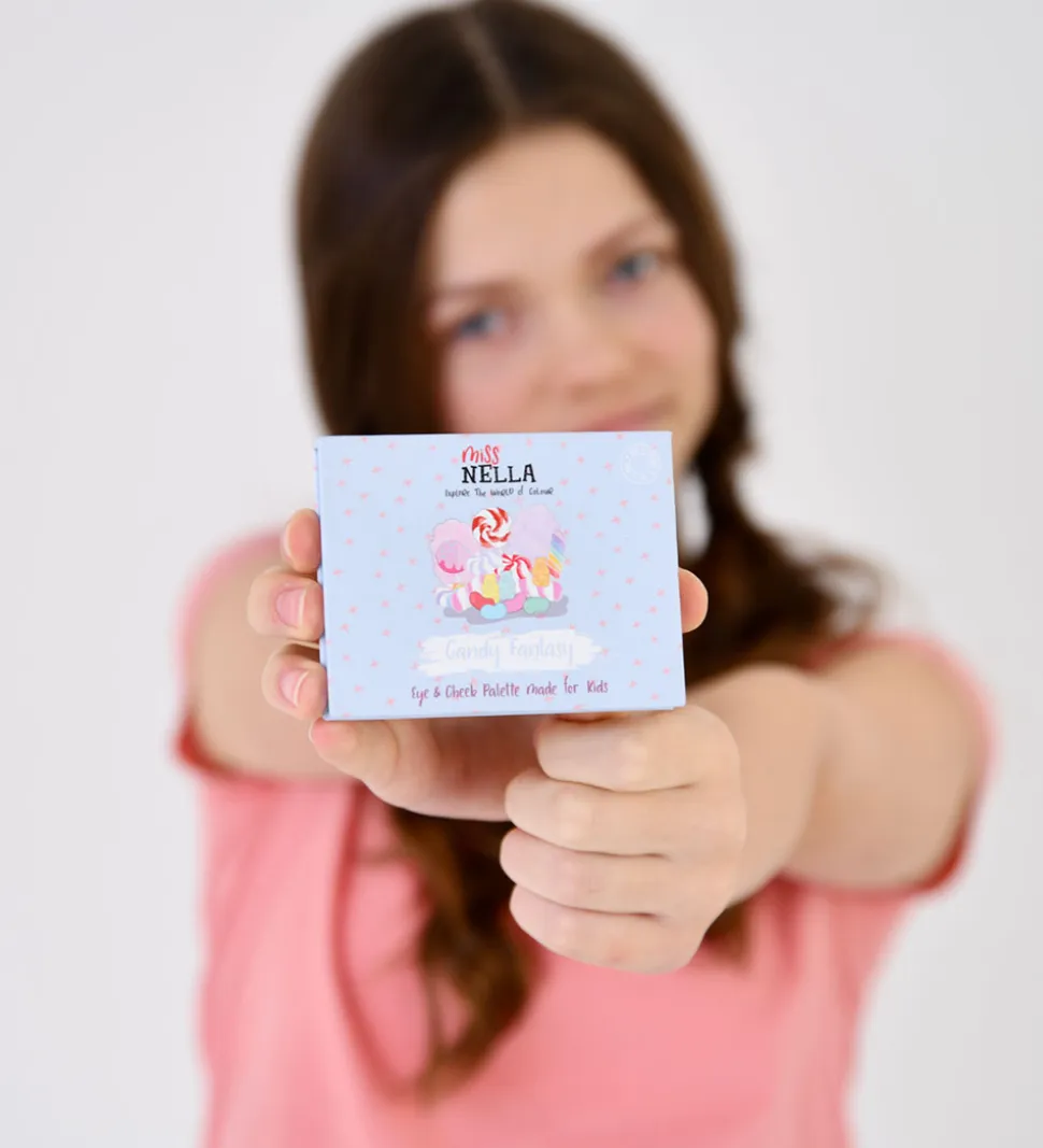 Miss Nella Makeupsæt - Pink & Purple